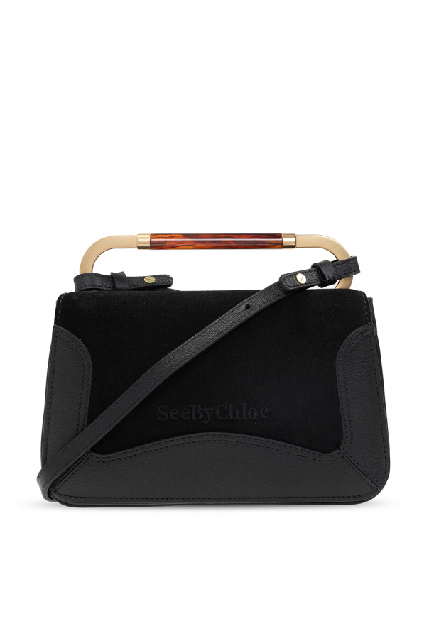 バッグ see by chloe fur one shoulder bag see by chloe fur one shoulder bag